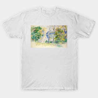 View of a Park by Auguste Renoir T-Shirt